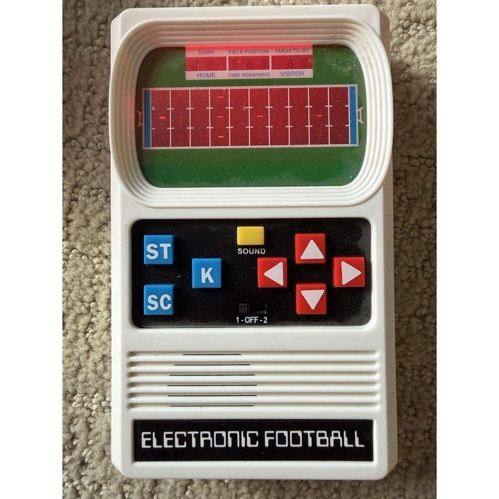 Mattel Electronic Football Handheld Electronic Game Vintage Used Tested working
